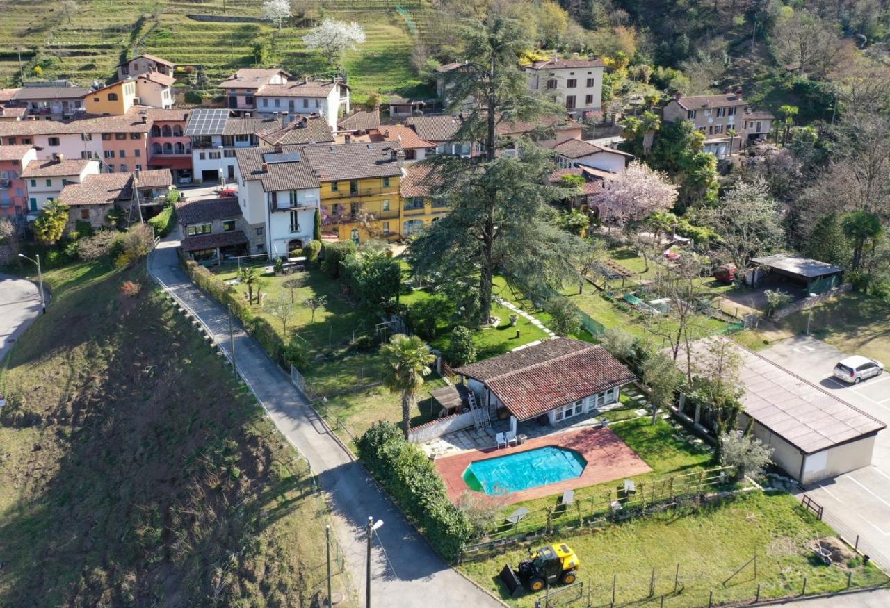 Romantico Palazzo Dei Ulivi Purasca Ngoại thất bức ảnh